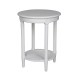 Polo Rd Side Table White Occasional Table