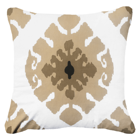 INNER IKAT NATURAL LOUNGE CUSHION