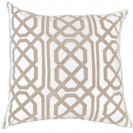 JAGGER PRINT BEIGE LOUNGE CUSHION