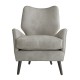BECK CHAIR LEATHER GRAY ASH