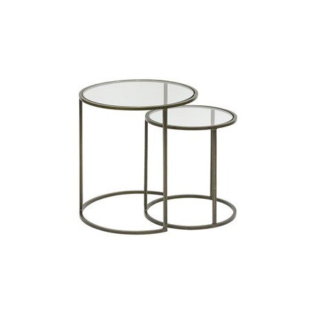 BOYD BLUE LIAISON NESTED SIDE TABLES