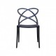 AERIAL STACKABLE ARMLESS CHAIRS