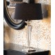 ELEGANCE TABLE LAMP - BLACK LINEN