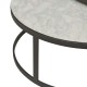 MARY FLAT METAL NEST COFFEE TABLES