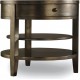 SANCTUARY ONE DRAWER ROUND LAMP TABLE