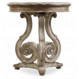 CHALELET SCROLL ACCENT TABLE